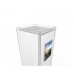 FixtureDisplays® Donation Box,Clear Ghost Acrylic Floor Standing Charity Box with Sign Holder 3488+12065